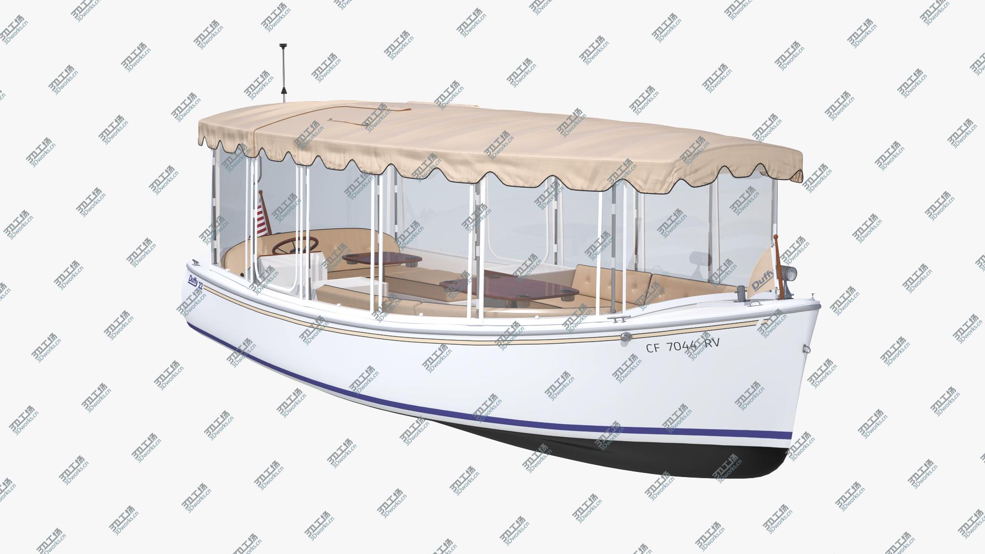 images/goods_img/202104022/Electric Boat Duffy 22 Bay Island 3D model/2.jpg